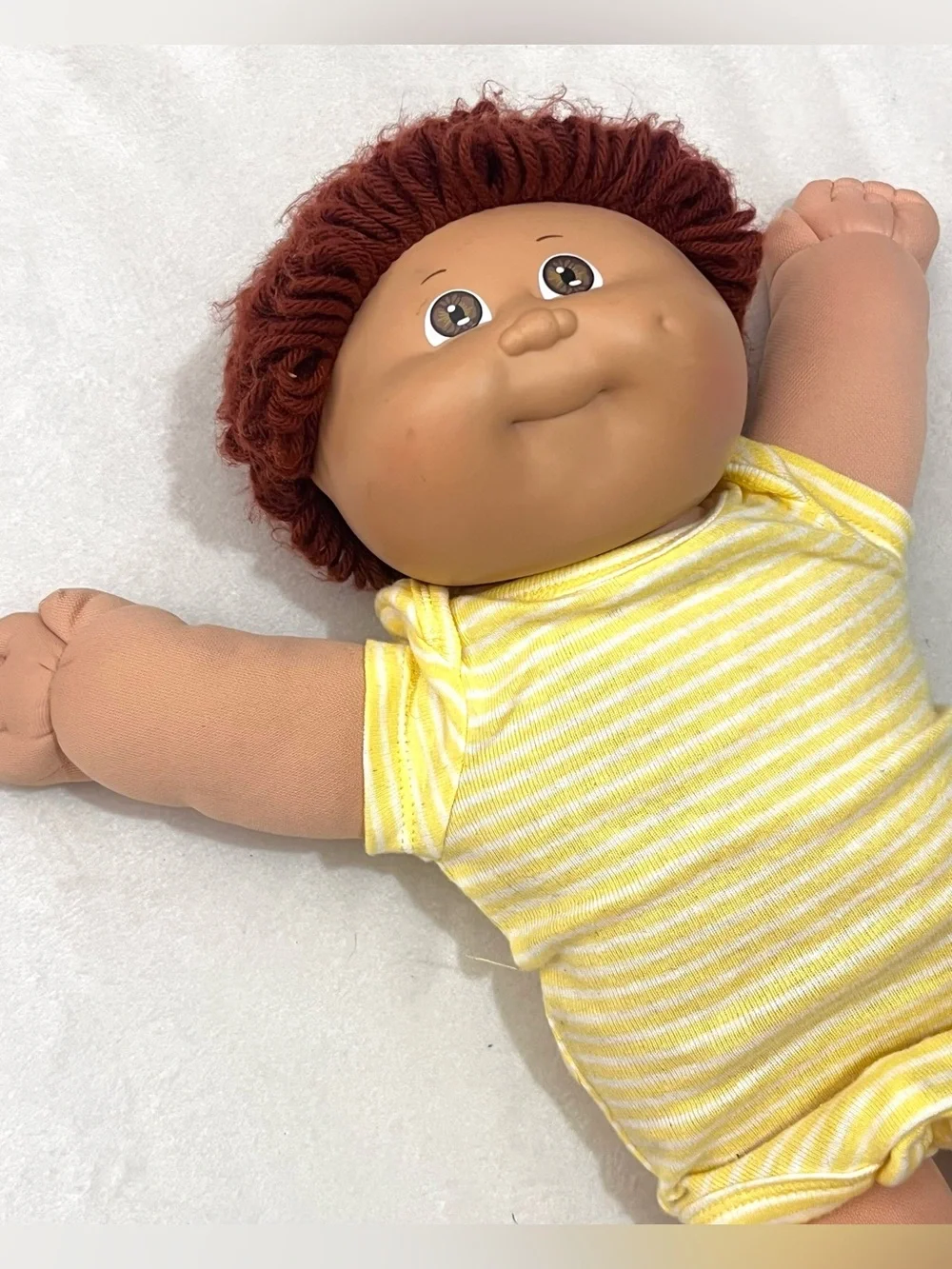 Vintage Cabbage Patch Doll Classic Soft-Body Curly Hair Boy 1978 1982